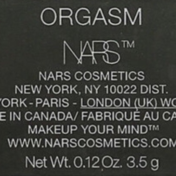 🎀 $18 - ORGASM Nars Blush in Orgasm Old Formula .12oz New - Picture 9 of 15